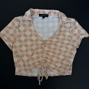 Size X-large crop top